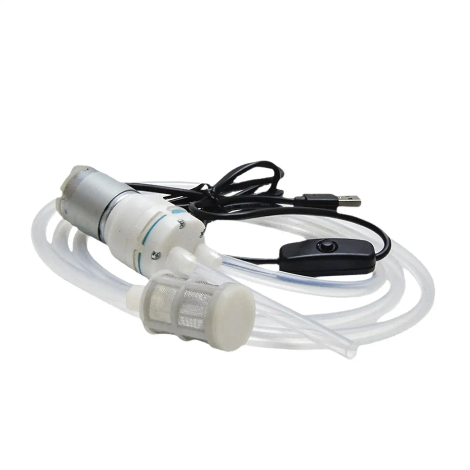 Portable USB Electric Auto Siphon Self Priming Pump No Mess Leak Easy to Use Low