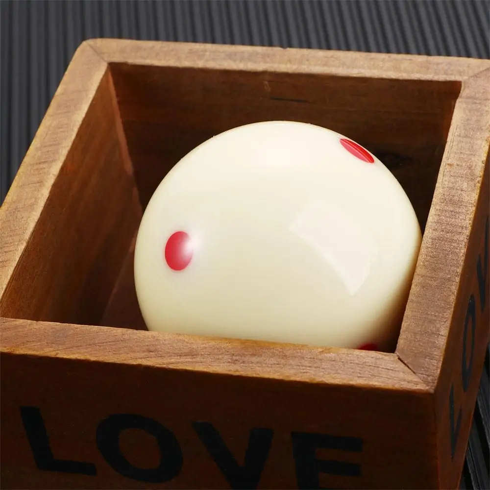 

Для игроков улучшает навыки 2 1/4 дюйма, 6 точек, 57,2 мм, красный кий, бильярдный мяч, бильярдный кий, тренировочный кий, мяч