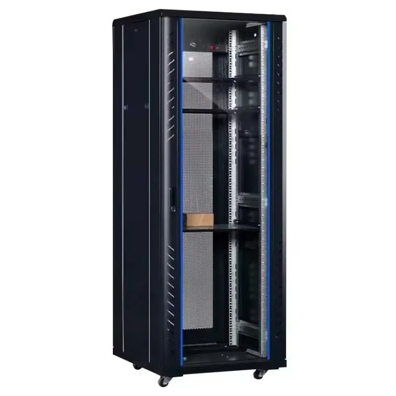 High Quality 32U 600x600 Floor Standing Server Rack Cabinet It Solutions Secure Hardware Storage Efficient Cable Management