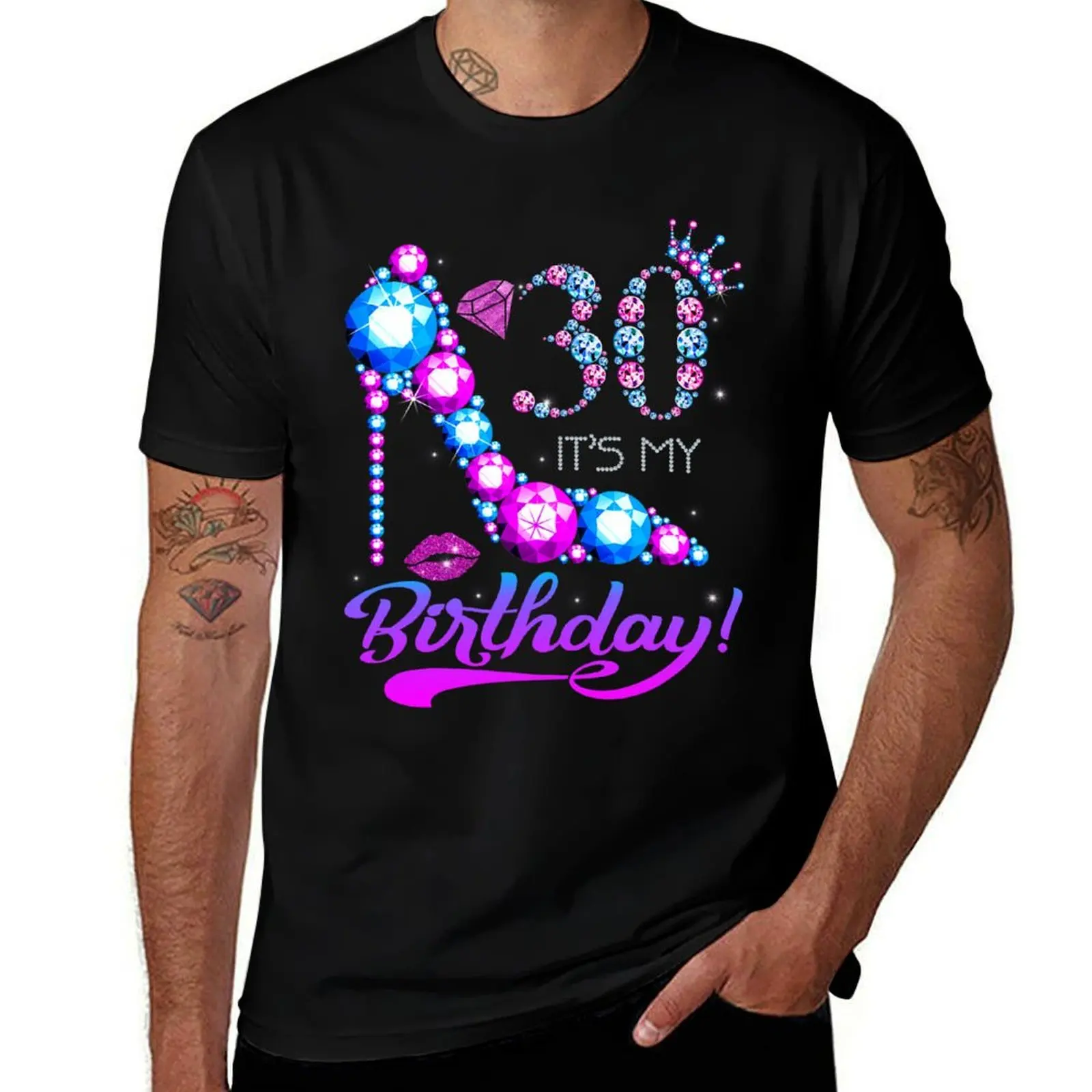 

30 years old It's my Birthday gift for Women 30th Birthday T-Shirt man t shirts graphic T-Shirt