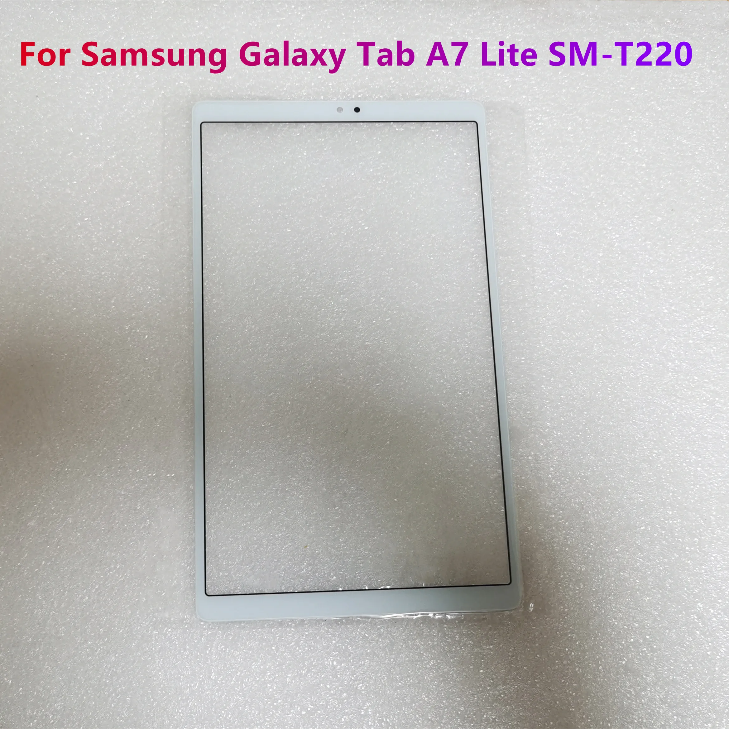 Новинка для Samsung Galaxy Tab A7 Lite SM-T220 T220 T225 сенсорный экран передняя внешняя ЖК стеклянная панель с ламинированным OCA клеем