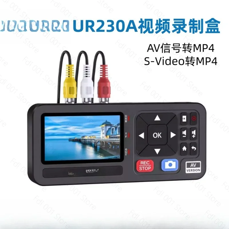 Manufacturer Video to Digital Converter Record Video from VCR VHS Tapes AV RCA Hi8 Camcorder DVD Gaming Systems