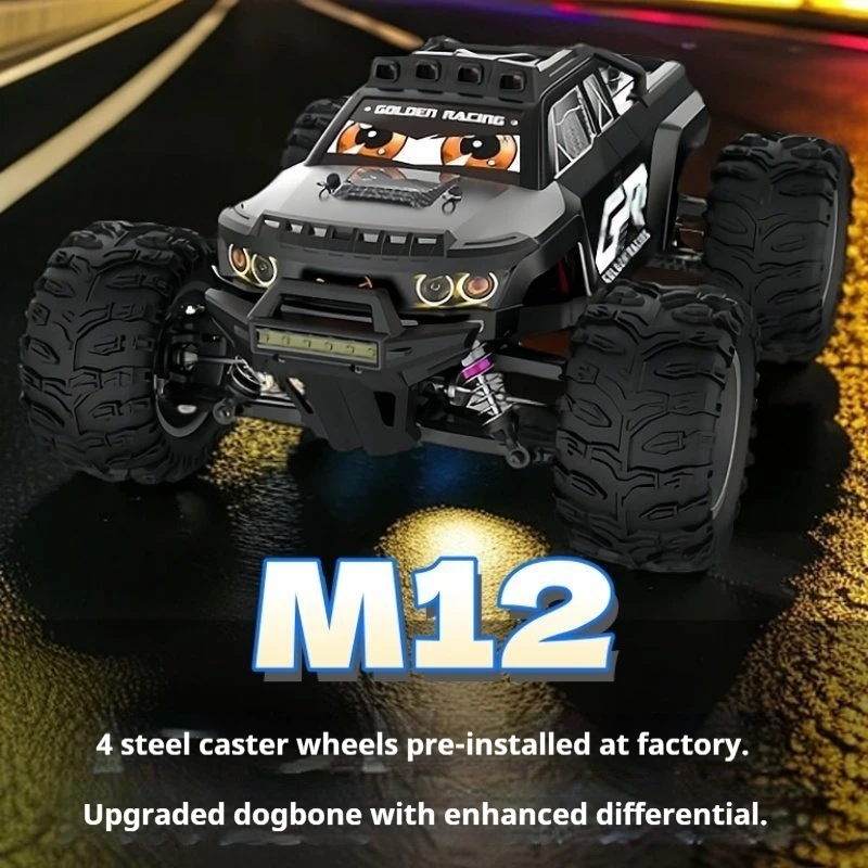 

Радиоуправляемый монстр-трак UDI M12 Pro с бесщеточным двигателем, высокоскоростной, полноприводный внедорожник, модернизированное шасси, стальные универсальные шарниры, улучшенный дифференциал