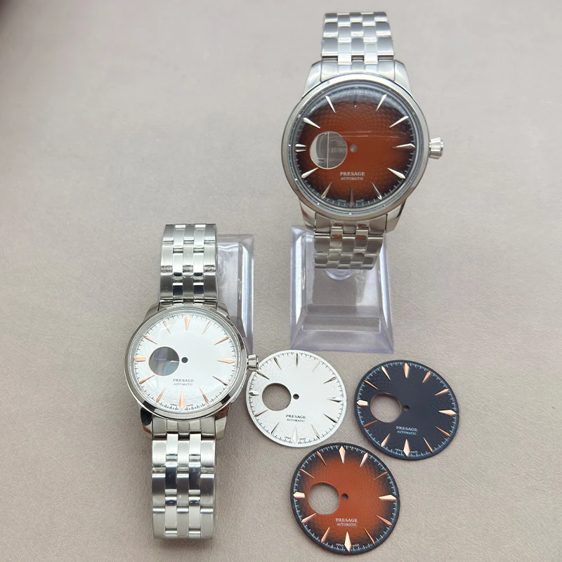 40mm Cocktail Case Stainless Steel Watch Case To Modify Mechanical Watch Replacement Cases for NH34 NH35 NH36 4R 6R 7S Movement