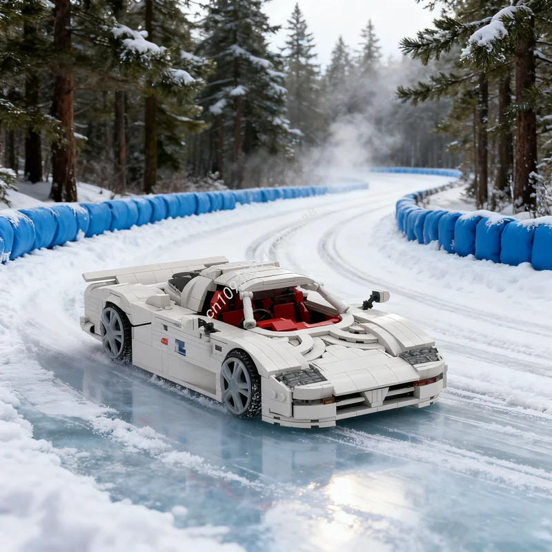 

1299pcs MOC Nissan Carsed Model Building Blocks Architecture DIY Creative Christmas Gift Idea Toys Education Brick Kids Birthday