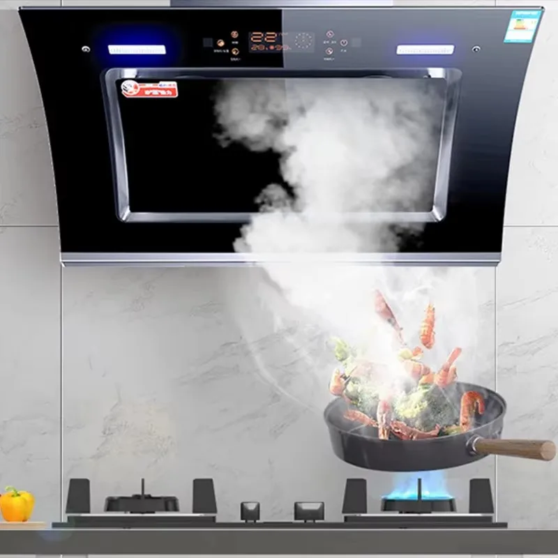 Range Hood Glass Side Wall Kitchen Restaurant Restaurant Range Hood Equipment