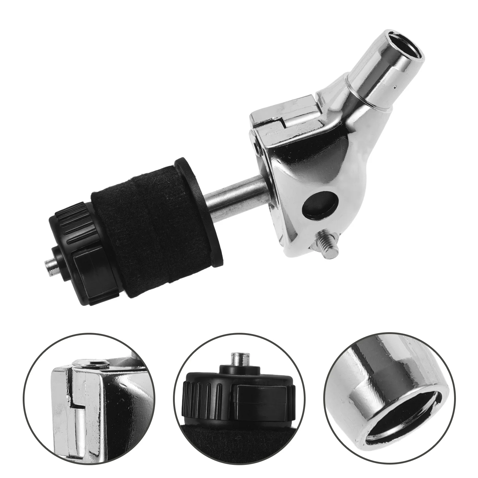 

to Stack Universal Ball Knurled Rod Cymbal Support Zinc Alloy Replacement Accessories