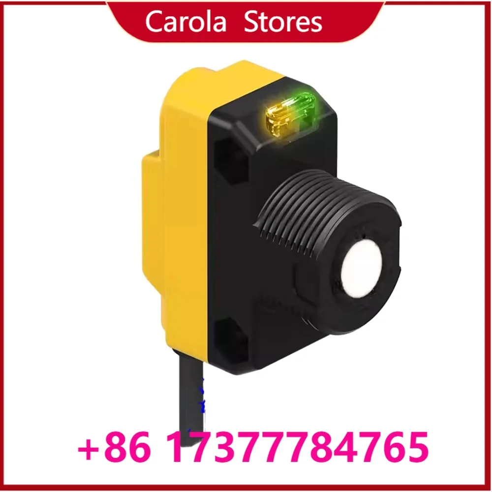 QS18UPA WORLD-BEAM Ultrasonic Proximity Sensor, 50-500mm Detect Distance PNP Output 12-30VDC IP67 Teach Function Non-contact