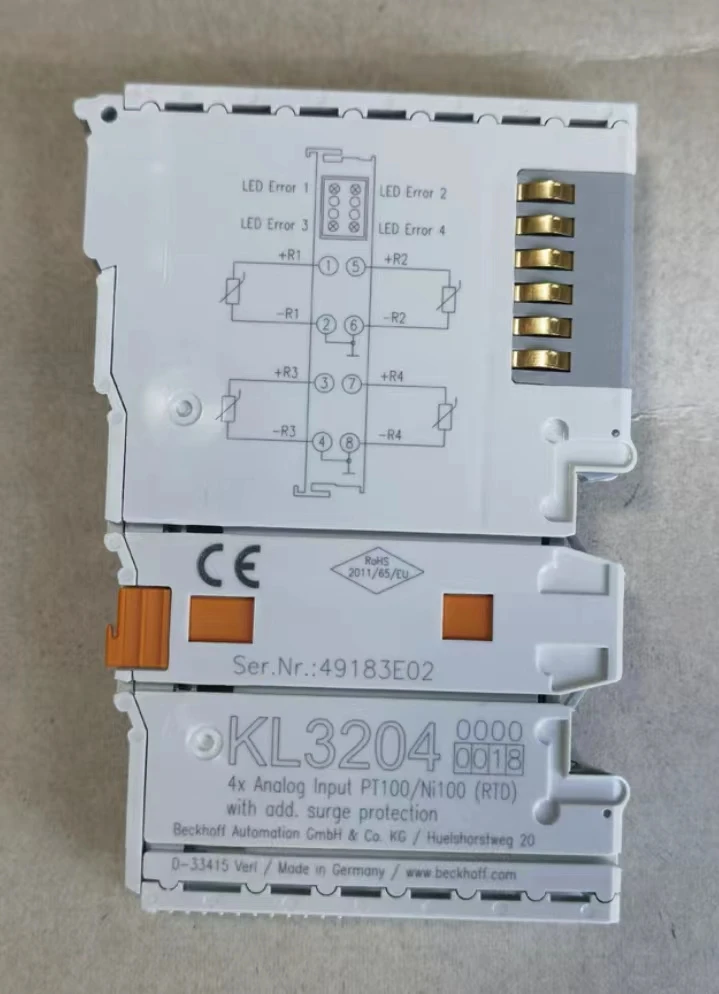 Brand New PLC Mudule KL3204 KL 3204 8-channel Digital Output Terminal PLC Module for BECKHOFF