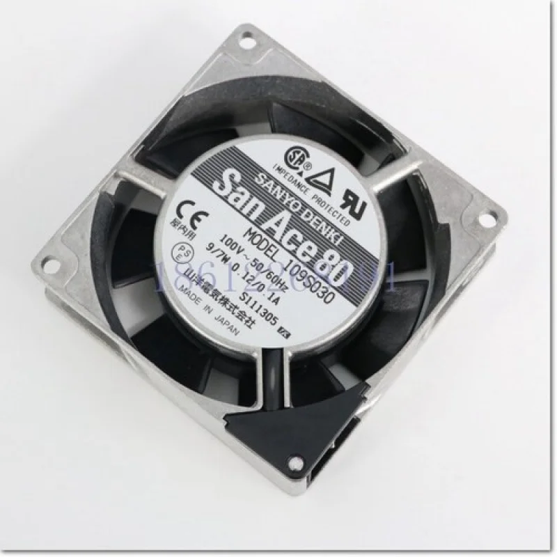 

C 1 шт. для Sanyo 109S030 100 В 8 см 80*80*25 мм алюминиевая рама осевой вентилятор