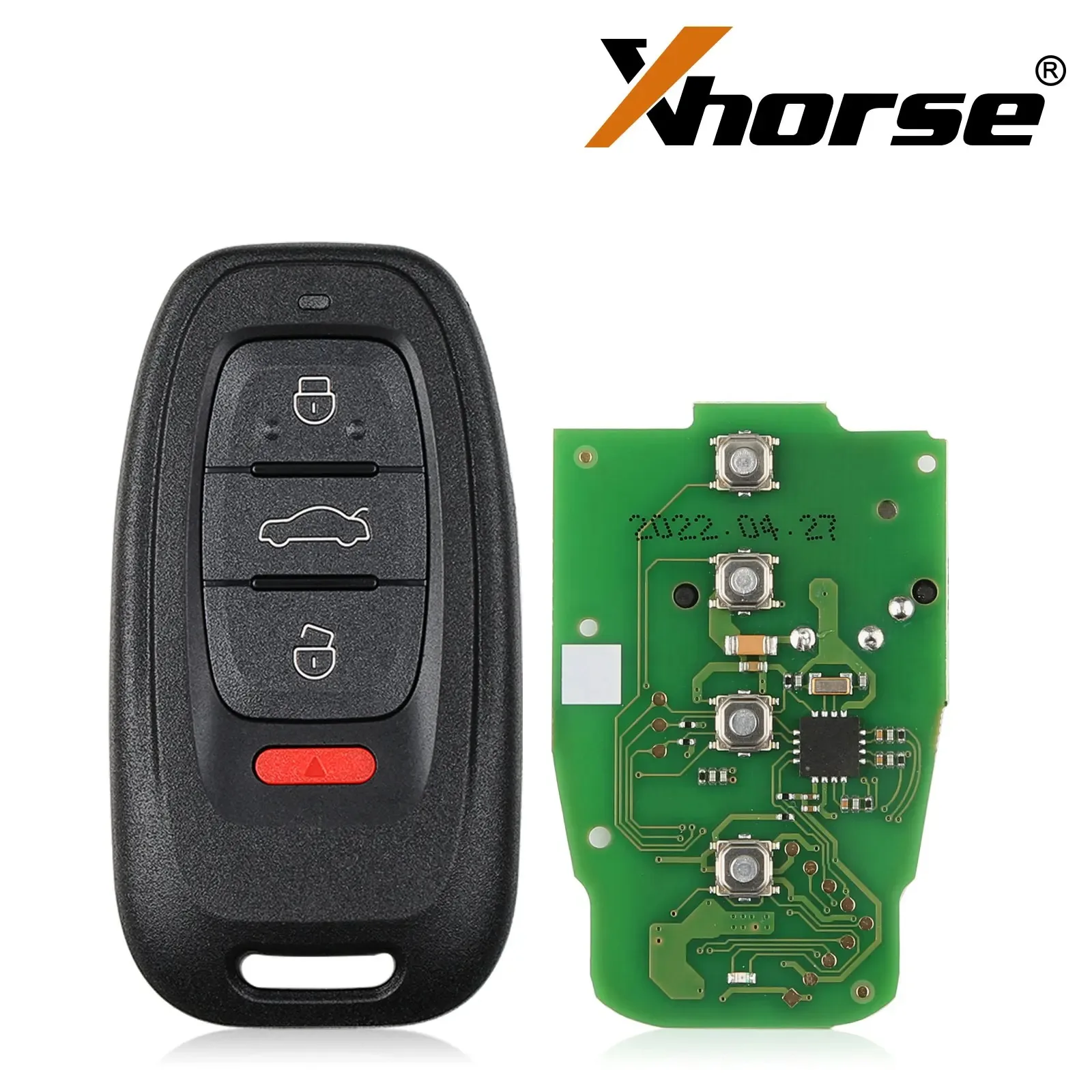 Xhorse XSADJ1EN Universal Smart Remote Key for Audi 315/433/868MHz for A6L Q5 A4L A8L With Key Shell