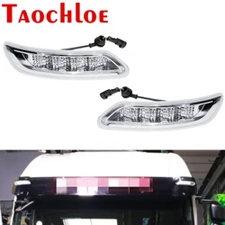 2Pcs Sun Visor LED Light For IVECO Stralis Trailer Truck Top Marker Light Clearance Lamps 5801546548 Left 5801546522 Right