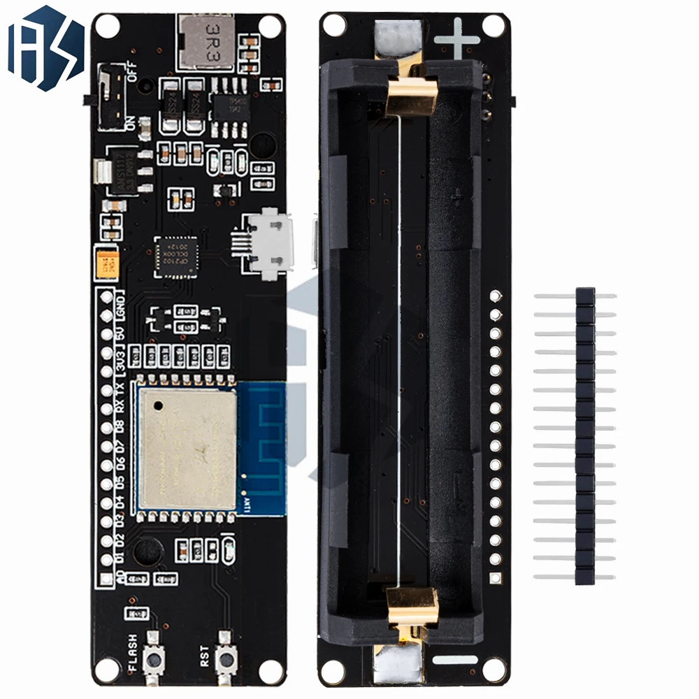 for WeMos D1 ESP-02 ESP8266 Nodemcu WiFi Module With 18650 Battery Charging