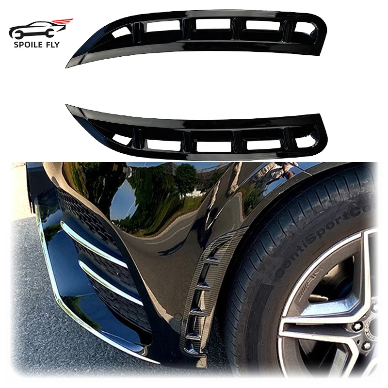 

2020 To Up For Mercedes-Benz GLE Class V167 GLE350 GLE450 GLE53 Car Front Bumper Spoiler Lip Body Kit Splitter High Quality ABS