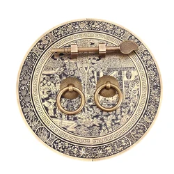 Chinese Antique Furniture Copper Fittings 140/180/240mm Cabinet Handle Shoe Bookcase Wardrobe Door Handle Retro Furniture