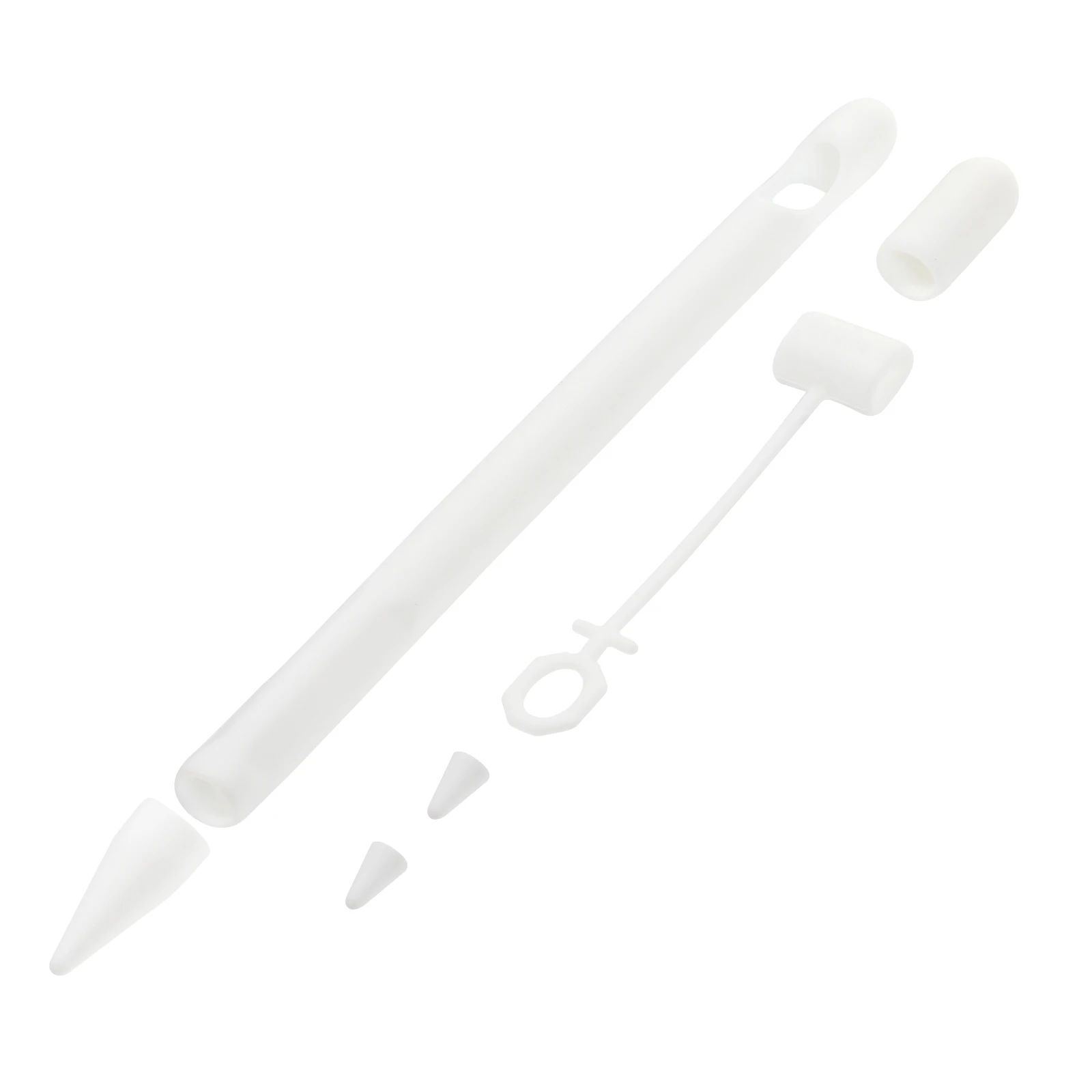 

Pen Case Stylus Sleeve Silicone Covers for Capacitive Pencil Tips Protectors