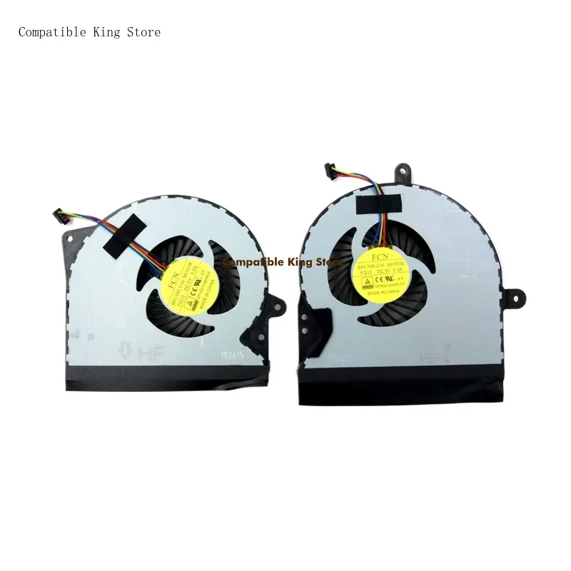 ll Replacement New Laptop 5V CPU and GPU Cooling Fan for Asus G751 G751J G751M G751JY G751JM G751JT Series Fan