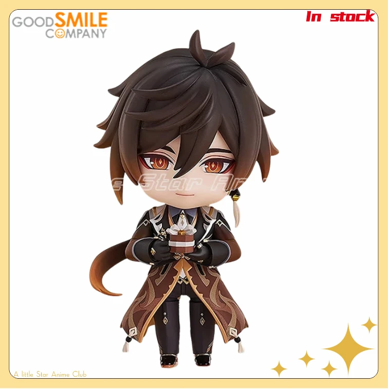

В наличии GSC Original Nendoron 2582 Genshin Impact Zhongli Коллекция моделей Украшения Игрушки Подарки