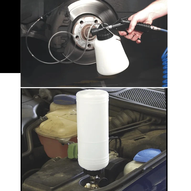 Bomba  purga  frenos  coche, Kit  cambio  aceite  líquido  purga, juego  herramientas  vacío neumático  aire
