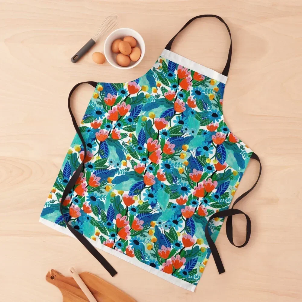 

Tropic Jungle Apron Cooking Kitchen Women Teacher Apron