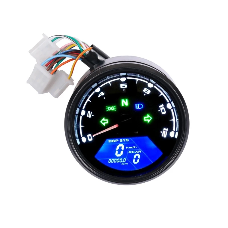 

Motorcycle LCD odometer Baboon instrument odometer, tachometer, speedometer, LCD fuel gauge