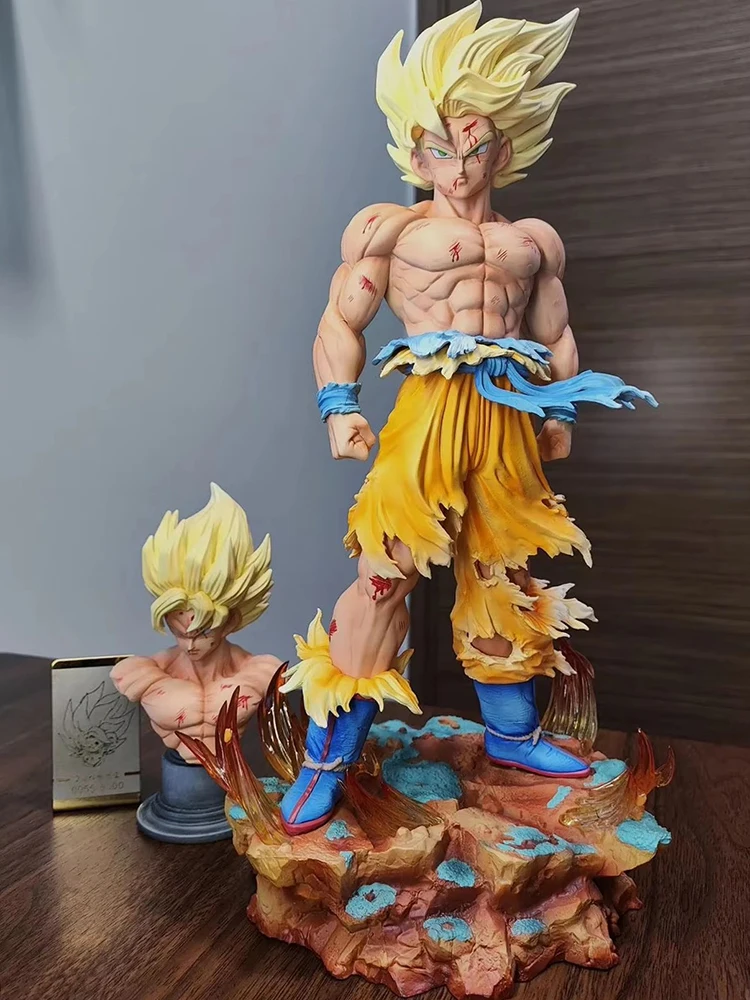 

Dragon Ball Z Son Goku Super Saiyan 2.0 Upgrade Premium Collectible Anime Figure Detailed Model Statue Gift