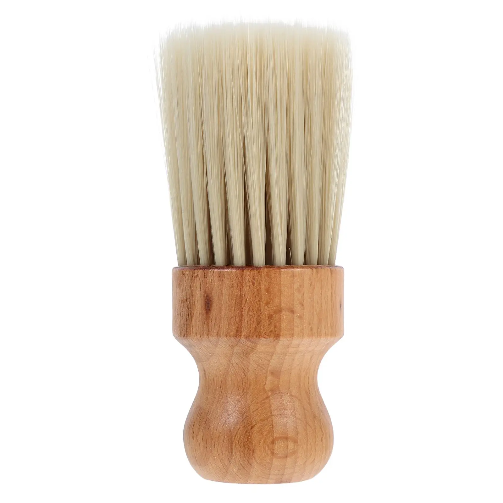 

Beech Round Haircut Brush Soft Brushes Efficient Cleaning Barber Supplies Wooden Handle Neck Duster Hair Salon Professional Use