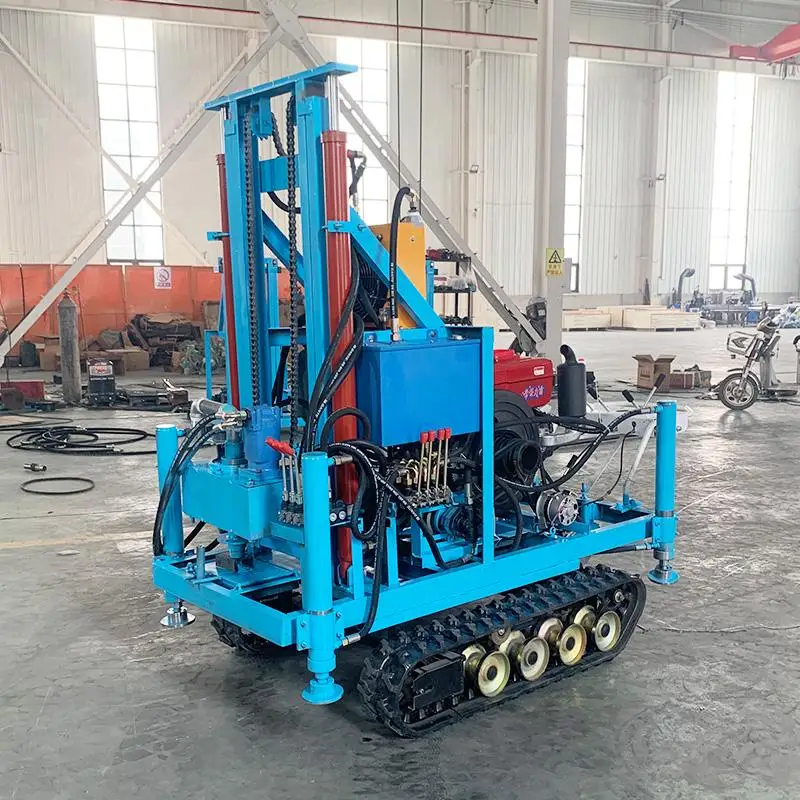 Portable Diesel Engine Water Well Drilling Rig Machine for Easy Access