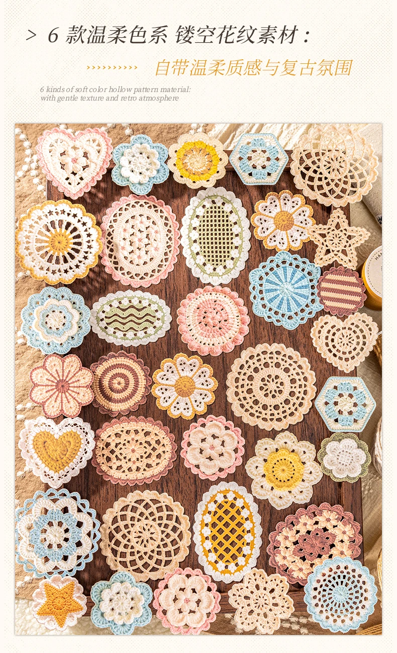 Journal GO 20 Stück Blumenmuster Transparentes Traum-Vintage-Tuch Ausgestanztes Collagenmaterial Papier Kreatives Junk Journal Schreibwaren – Detail 11
