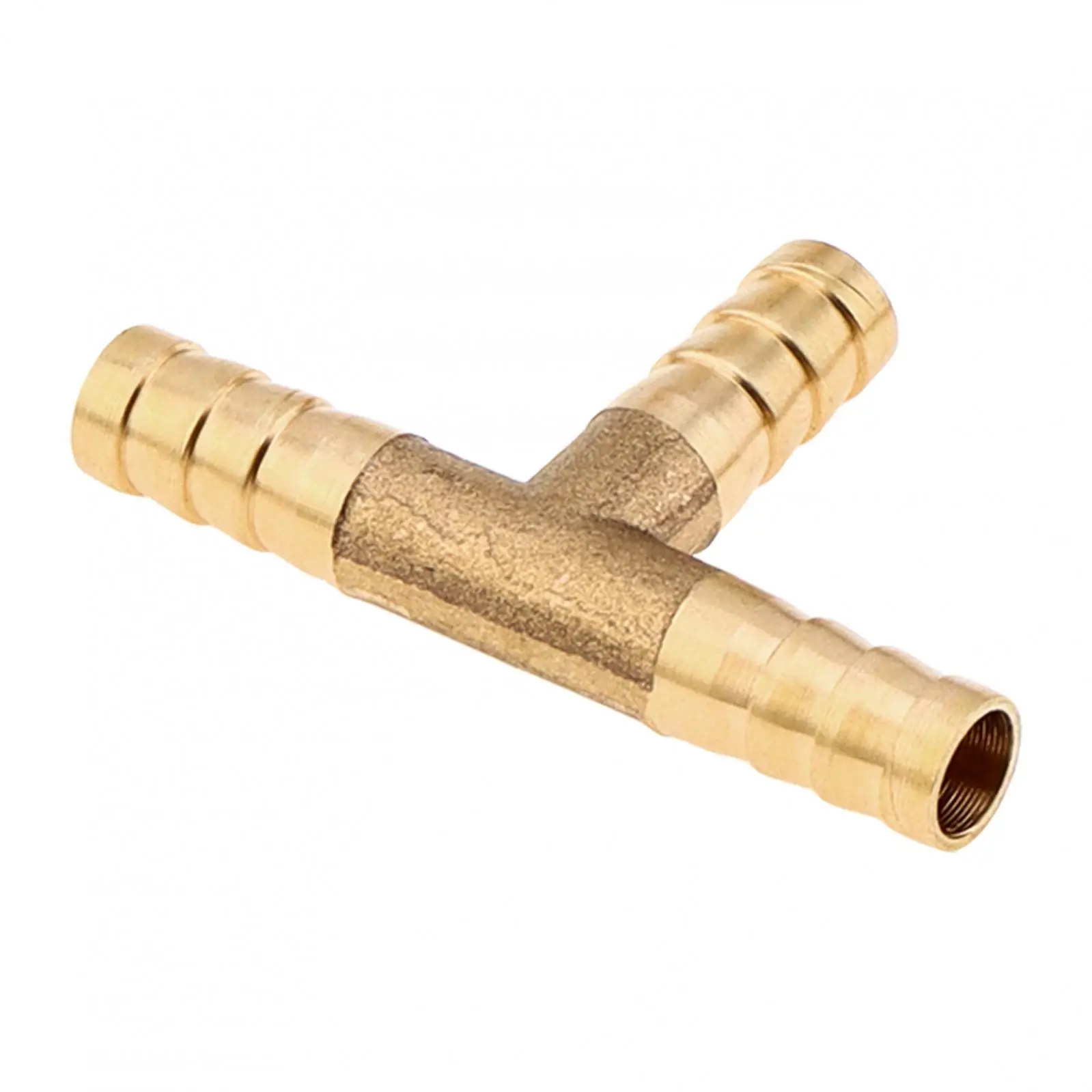 

Латунный Т-образный фитинг 6 мм, 8 мм, 10 мм, 1/4 дюйма, 5/16 дюйма, 3/8 дюйма, зазубристый шланг, медный колючий соединитель, соединительный адаптер