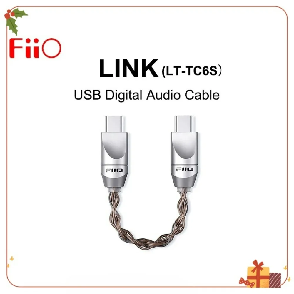 FiiO LINK LT-TC6S câble Audio USB numérique type-c vers type-c pour Q15 M15S M11 PLUS ligne de données Audio cadeaux FiiO LINK LT-TC6S câble Audio USB numérique type-c vers type-c pour Q15 M15S M11 PLUS ligne de données Audio cadeaux