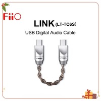 FiiO LINK LT-TC6S USB Digital Type-C to Type-C Audio Cable for Q15 M15S M11 PLUS Audio Data Line Gifts