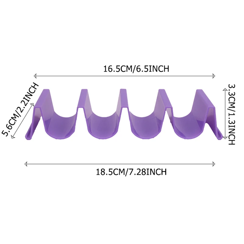 Multifunctional Potato Chip Rack Mexican Pancake Holder Colorful Food Cooling Tray Pancake Display Rack