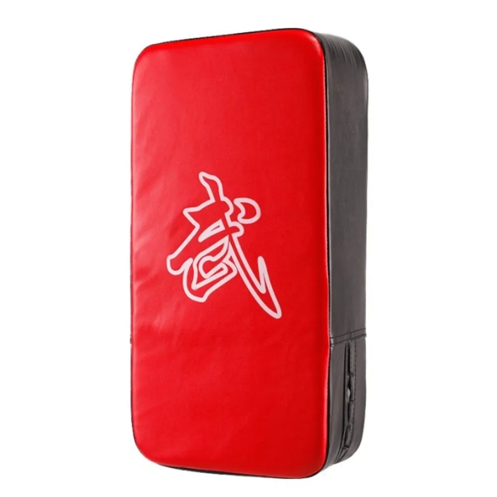 PU Taekwondo Kick Shield EVA Filling Rounded Corners Strike Target Pad Reinforced Stitching Adjustable Strap Training Kick Pad