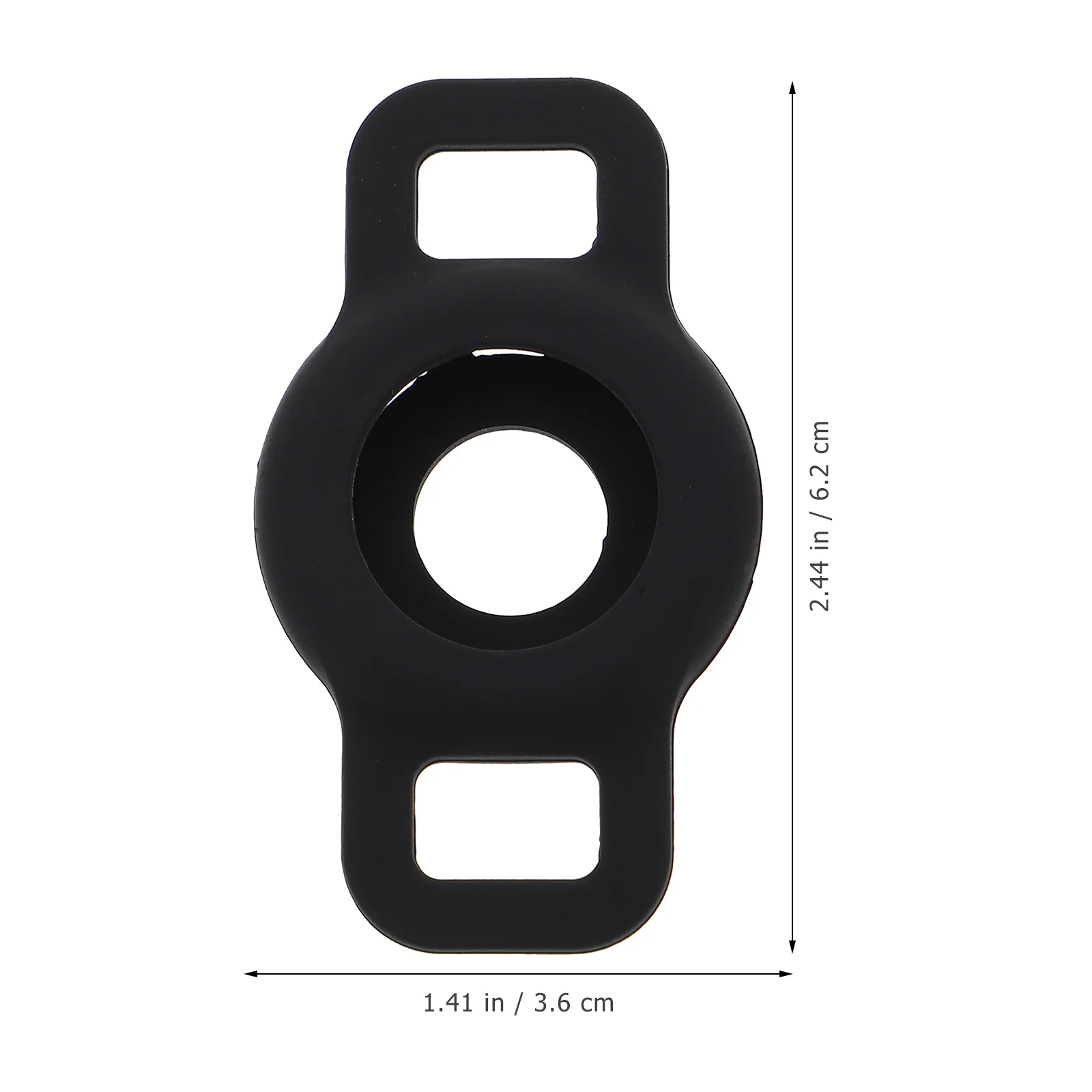 

2Pcs Pet Collar Tracer Protective Case Anti Lost Cover Precise Fit Easy to Install Exquisite Gift Collar Locator Cover