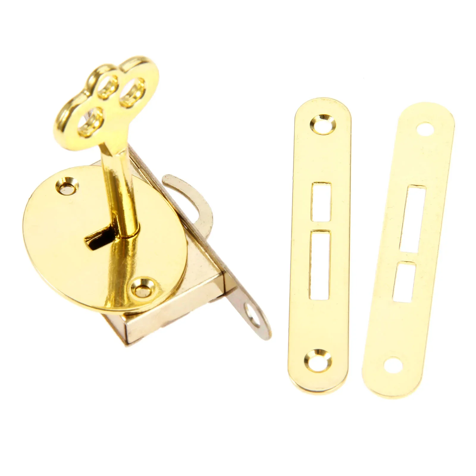 5pcs/1set Gold Classical Lock Zinc Alloy divided Key switch Drawer Wardrobe Cupboard Cabinet Antique Vintage Furniture Hardware