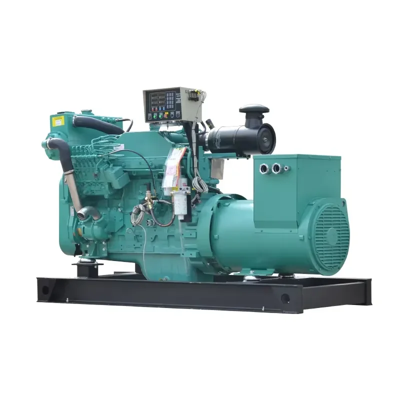 60hz Three Phase 150kw Marine Generator Set for Boat Powered by Engine