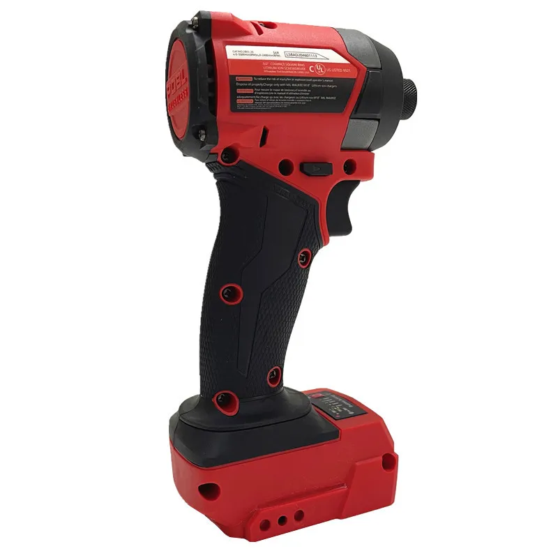 Brushless Electric Screwdriver 1/4 Inch Hex Cordless Driver 5 Gears Impact Drill Repair Power Tool Fit For Milwaukee 18V Battery