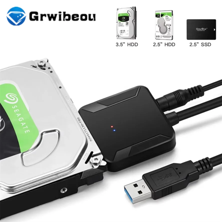 SATA to USB 3.0 Adapter Cable for 2.5