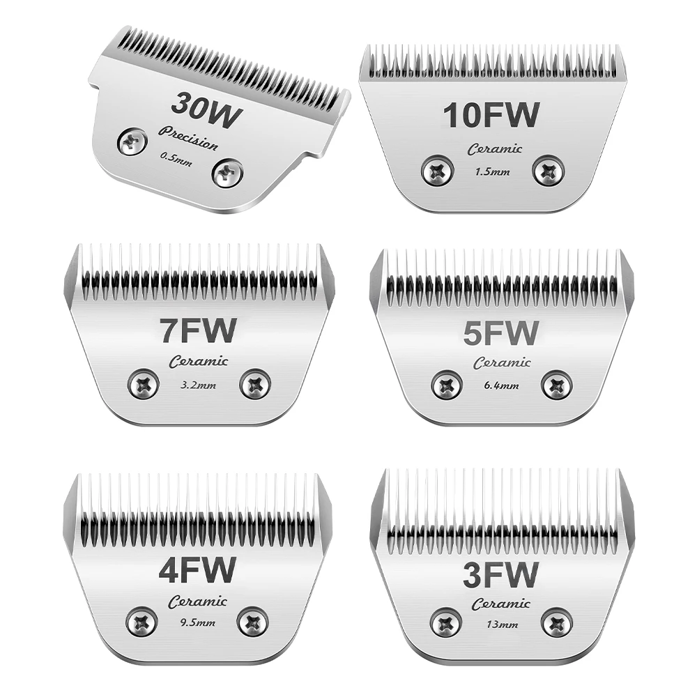 STLF JW Gorąca Wyprzedaż Szerokie Ostrza A5 do Strzyżenia Psów Szerokie Ostrze 30W 0.5mm A5 Wymienne Ostrza ze Stali Węglowej do Maszynek do Strzyżenia Zwierząt