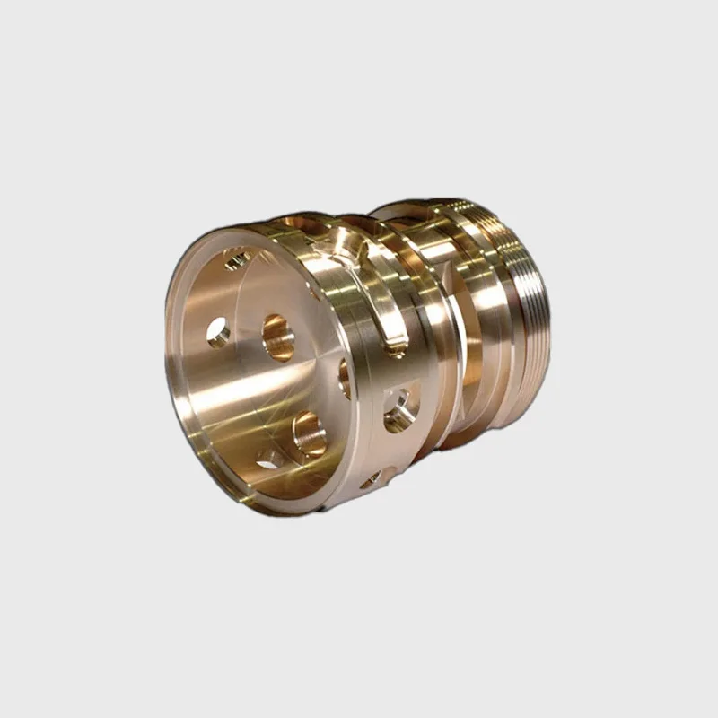 Gold anodizing numerical control machining parts milling turning aluminum stainless steel copper POM bronze electronic