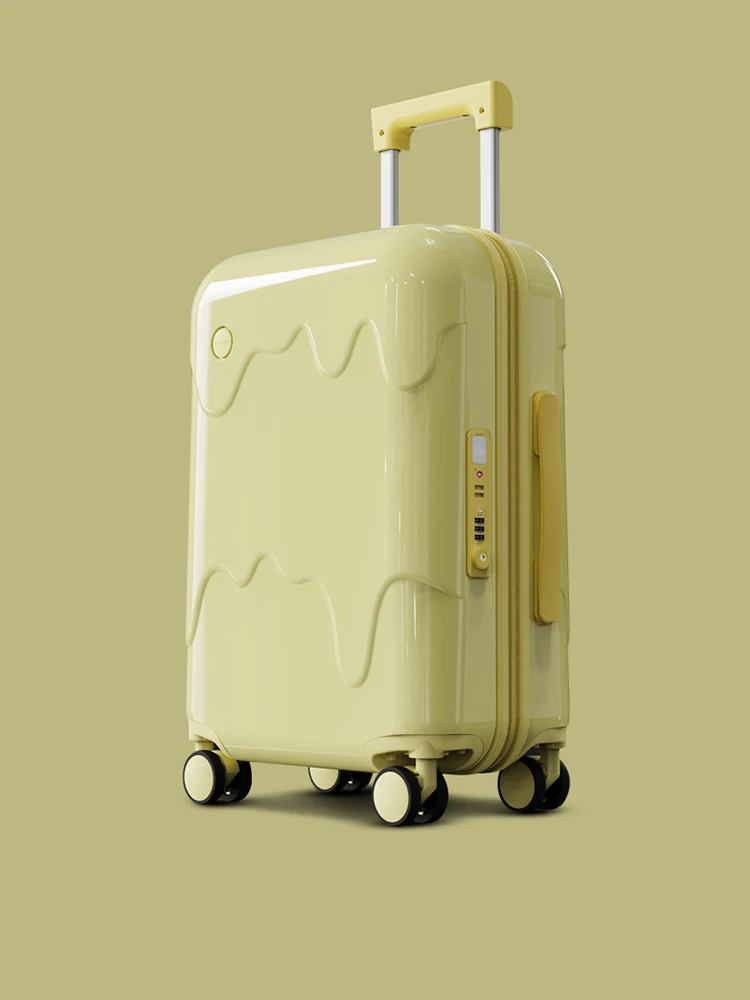 

Roaming 2026 New Children's Luggage Zipper Style Carry-On Travel Suitcase 20 Inches Unisex Hardshell Suitcase with Password Lock
