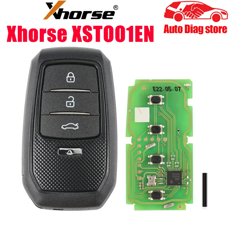 1/5 sztuk Xhorse narzędzie vvdi XSTO01EN uniwersalny VVDI XM38 inteligentny brelok dla Toyota 4D 8A 4A Chip wsparcie 312 314 315 434 wygenerować