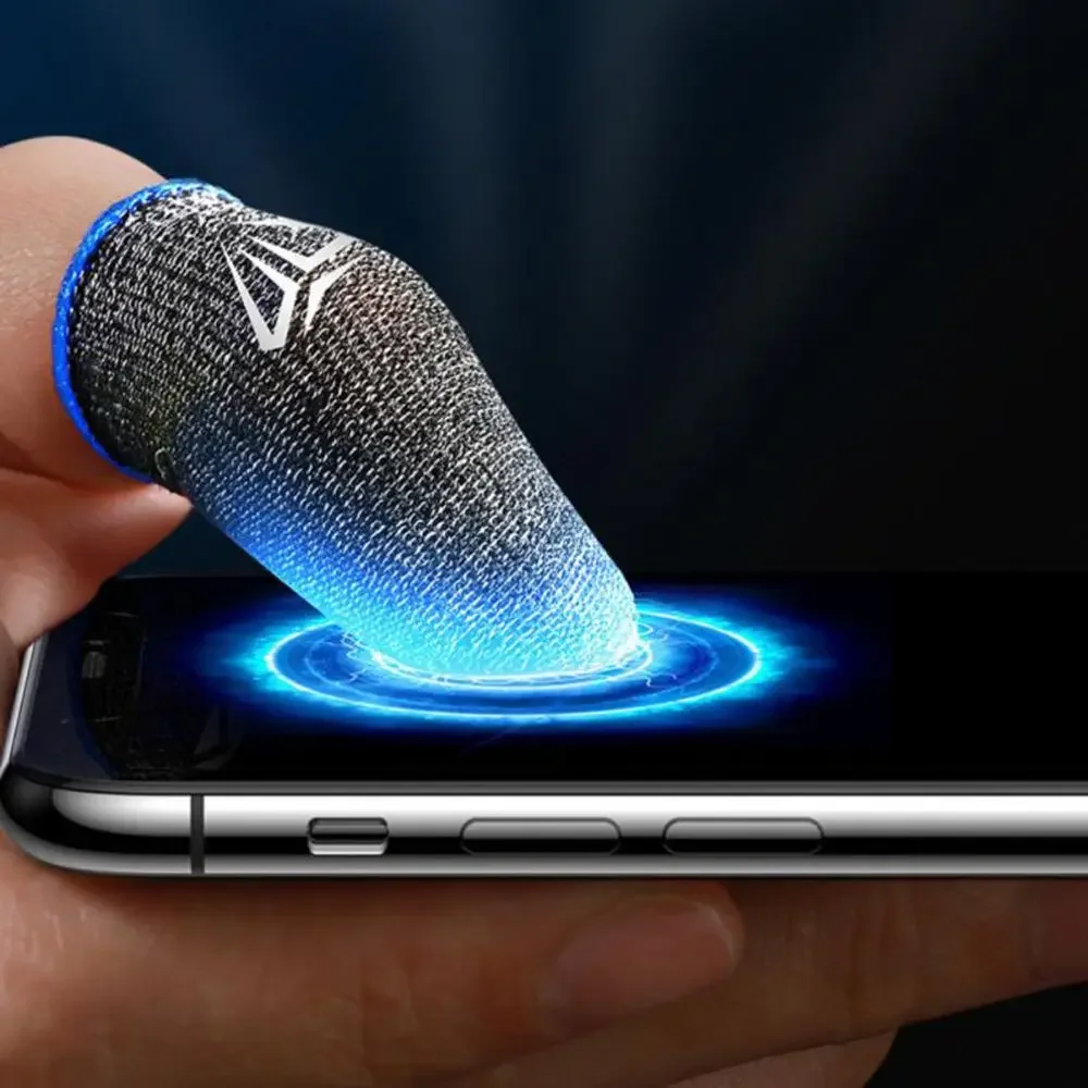 5 Paar Gaming-Fingerhüllen für Touchscreens, atmungsaktiv & schweißabweisend, rutschfestes Design, mobiles Gaming-Zubehör – Detail 7
