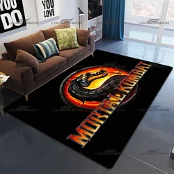Mortal Kombat Character Decor Carpet Square Flannel Fighting Game Pattern Rugs Modern Home Living Room Floor Mats Bedroom Carpet