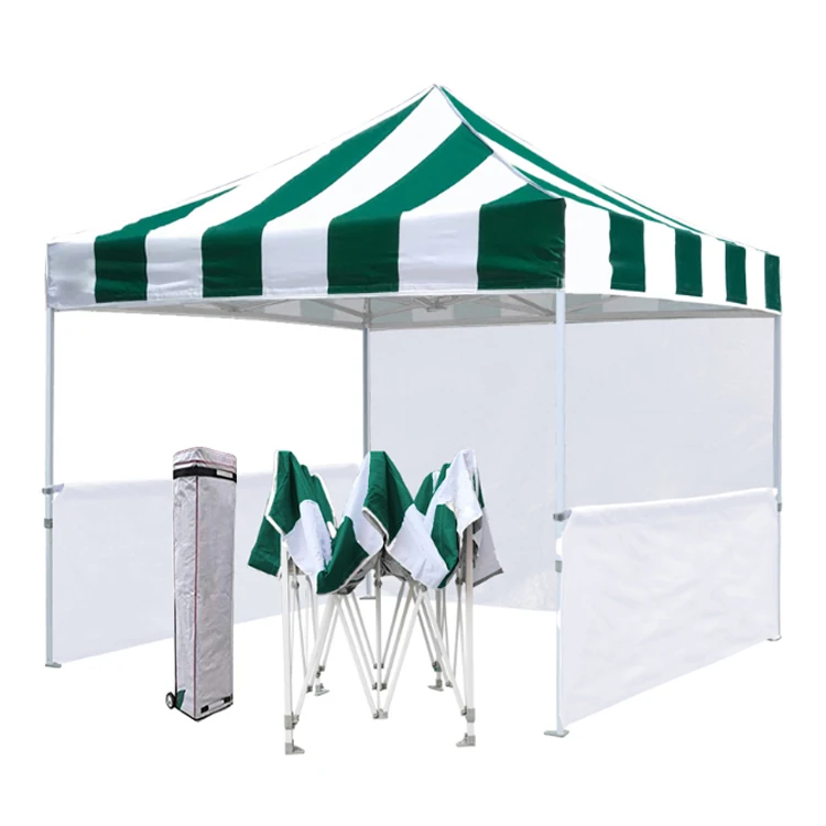 Durable and Portable 10x10ft Outdoor Pop-up Canopy Trade Show Beach Tent for Trade Shows and Outdoor Activities