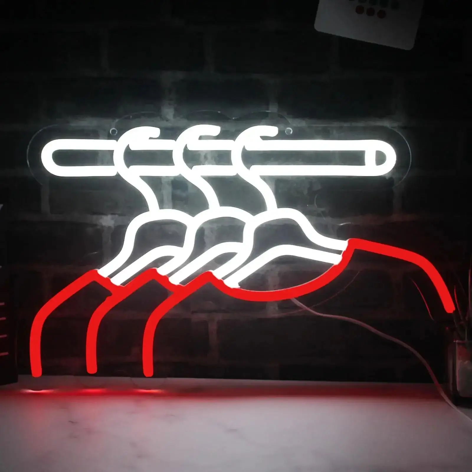 Clothes Hangers LED Neon Light USB Dimmable Wall Light Clothing Boutique Fashion Studio Loft Dressing Room Window Display Decor