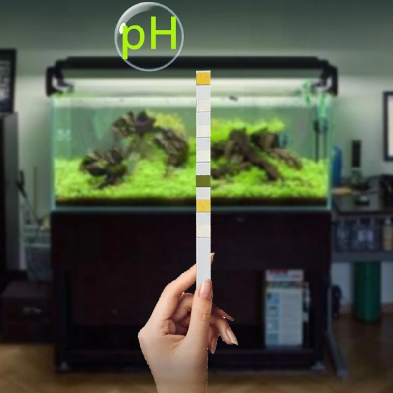 Aquarium Test Strips Fish 7 in 1 Test Strips Accurate Result for Fish