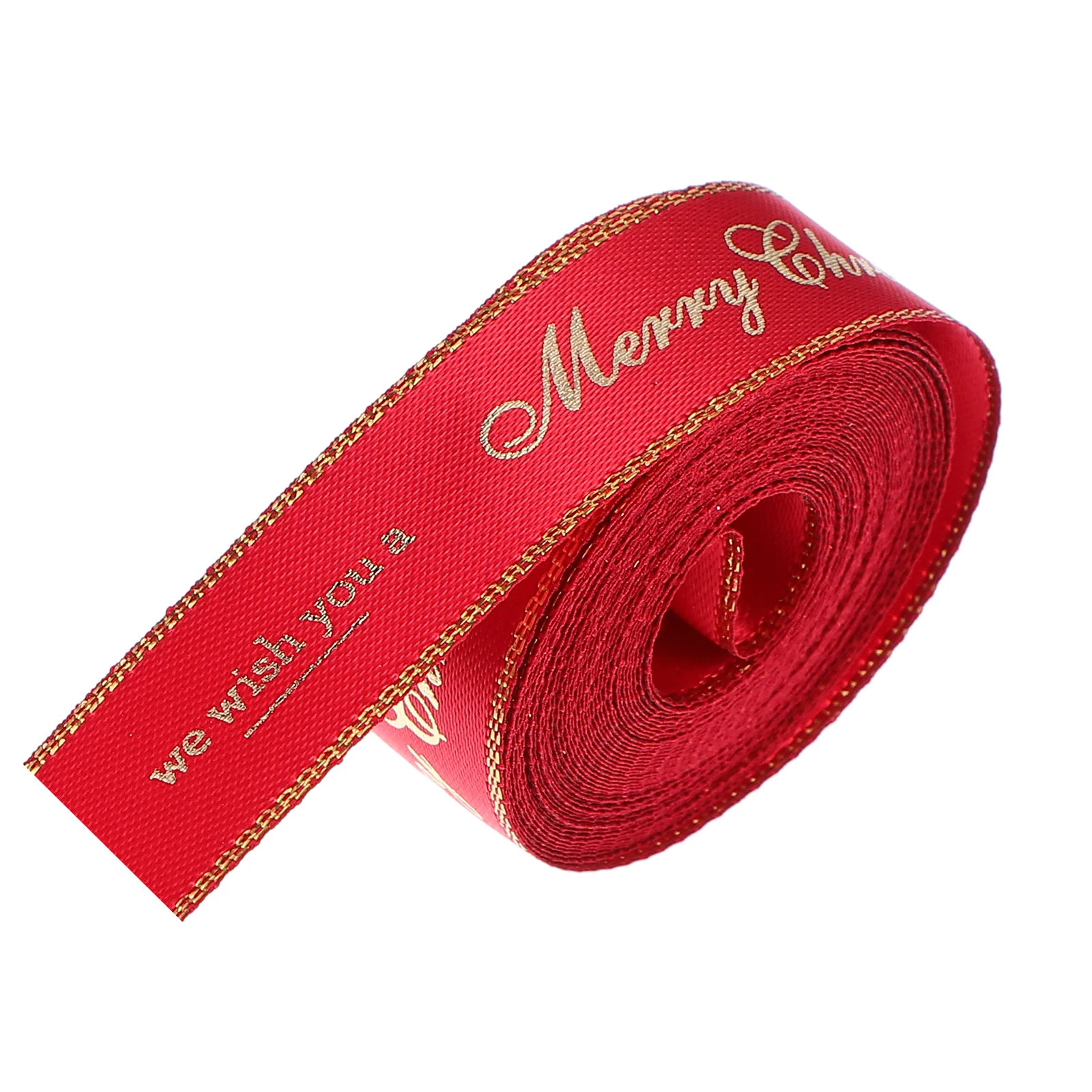 

Festive Christmas Ribbon for Presents Wrapping Cake Box DIY Craft Decoration Holiday Gift Packaging Ribbon Ornament