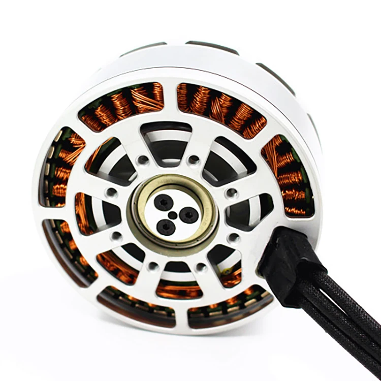 الزراعية 8318 100kv 24v 36v 48v 4000w 16KG الناتج عزم دوران عالي فرش موتور تيار مباشر